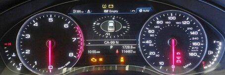 Thumbnail 2: 2013 AUDI A6 (C7) 3.0L SUPER SPEEDOMETER IGNITION BODY ENGINE MODULE & KEY SET