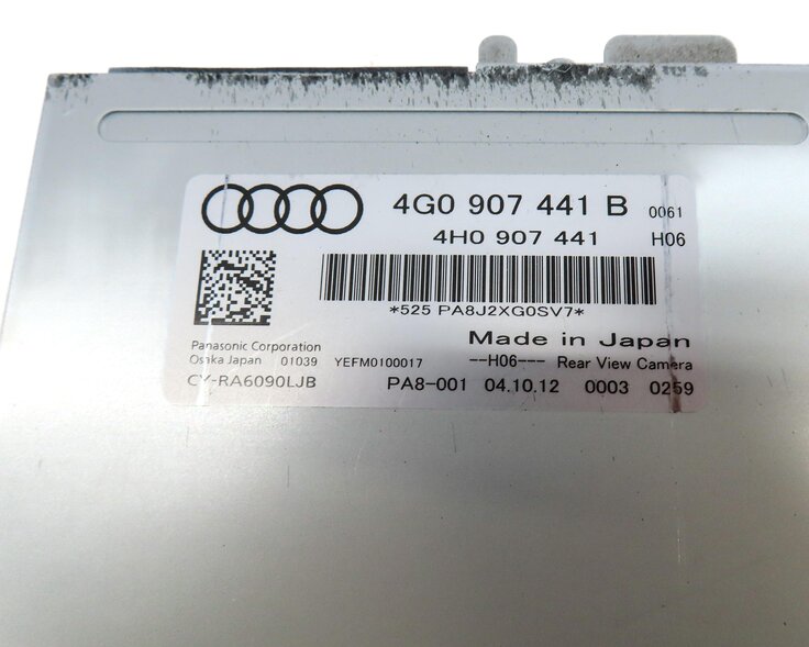 Thumbnail 4: 2012-2017 AUDI A6 A7 S6 S7 RS7 (C7 4G8) REARVIEW BACKUP CAMERA CONTROL MODULE