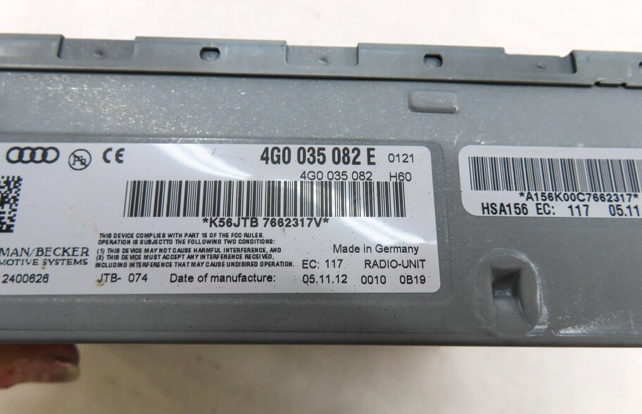 Thumbnail 5: 10-17 AUDI A4 A5 S5 RS5 A6 S6 Q5 (B8 8K 8T 8R C7) RADIO STEREO RECEIVER MODULE
