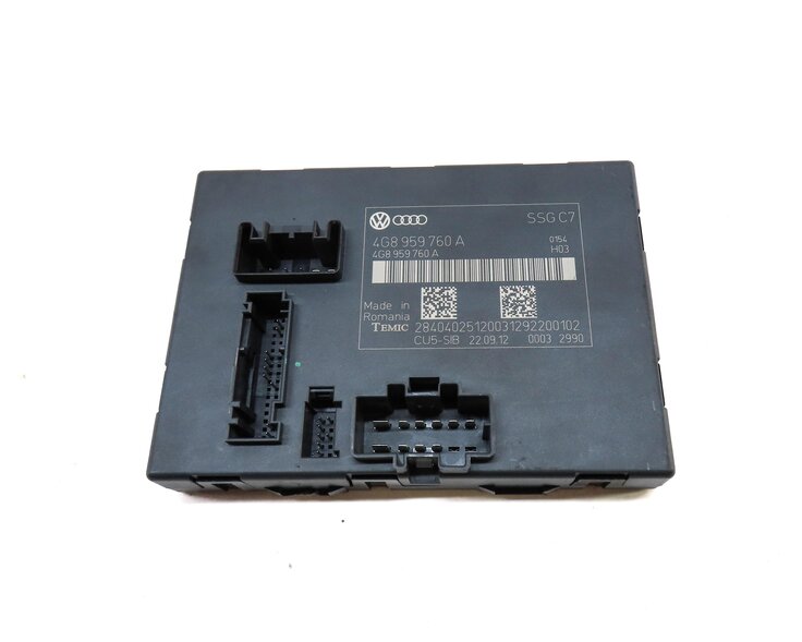 Thumbnail 2: 2013 AUDI A6 (C7) FRONT LEFT DRIVER SEAT CONTROL MODULE 4G8959760A