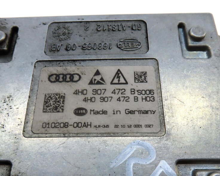 Thumbnail 4: 2013 AUDI A6 (C7) FRONT RIGHT PASSENGER HEADLIGHT TURN SIGNAL MODULE 4H0907472B