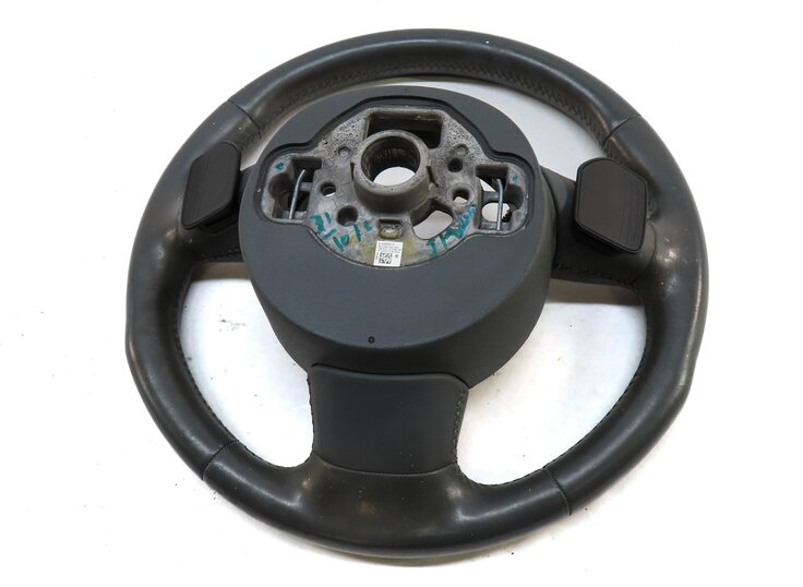 Thumbnail 5: 12-15 AUDI A6 A7 S6 S7 RS7 (C7 4G8) 3 SPOKE STEERING WHEEL w/ SWITCHES PADDLES