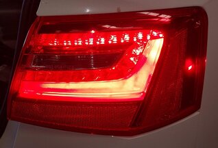 Thumbnail 2: 2012-2015 AUDI A6 S6 (C7) RIGHT PASSENGER OUTER TAILLIGHT BRAKE LIGHT LAMP (LED)