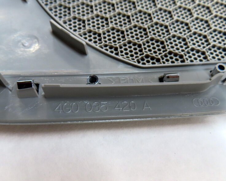 Thumbnail 10: 2013 AUDI A6 (C7) FRONT REAR LEFT RIGHT BOSE SPEAKER COVER GRILLE SET 6 (GREY)