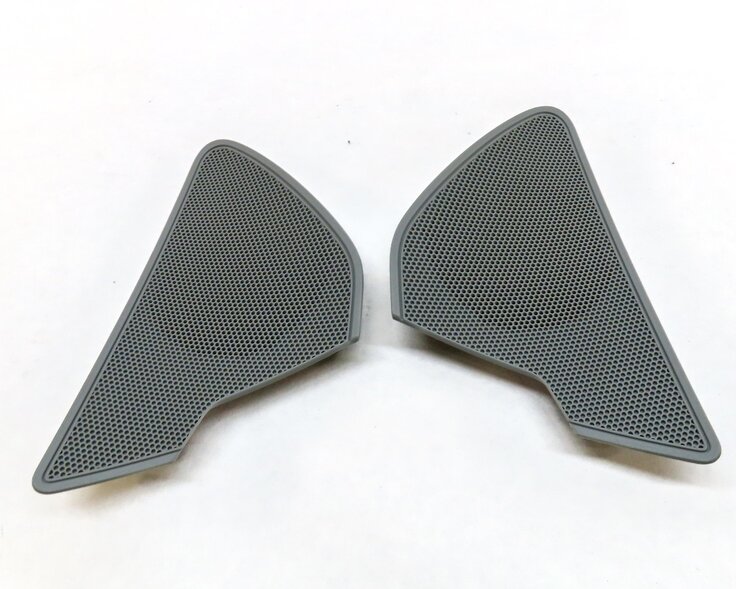 Thumbnail 5: 2013 AUDI A6 (C7) FRONT REAR LEFT RIGHT BOSE SPEAKER COVER GRILLE SET 6 (GREY)