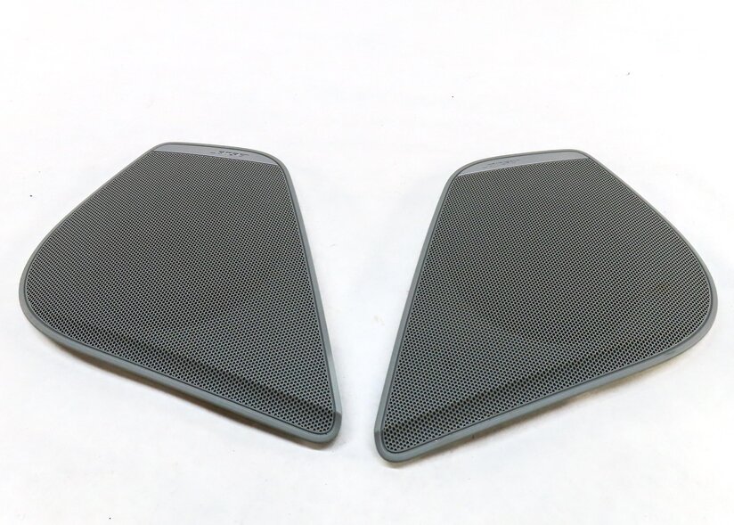 Thumbnail 6: 2013 AUDI A6 (C7) FRONT REAR LEFT RIGHT BOSE SPEAKER COVER GRILLE SET 6 (GREY)
