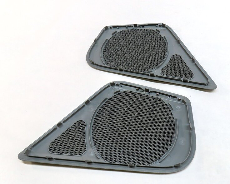 Thumbnail 7: 2013 AUDI A6 (C7) FRONT REAR LEFT RIGHT BOSE SPEAKER COVER GRILLE SET 6 (GREY)