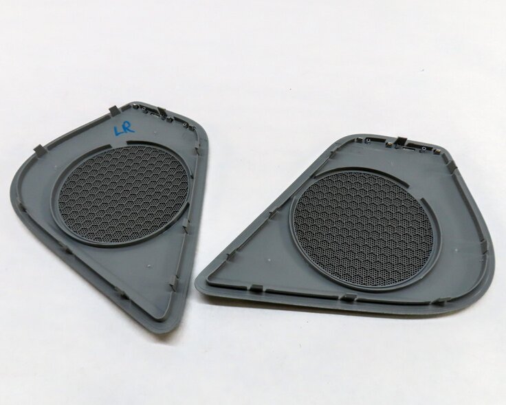 Thumbnail 9: 2013 AUDI A6 (C7) FRONT REAR LEFT RIGHT BOSE SPEAKER COVER GRILLE SET 6 (GREY)