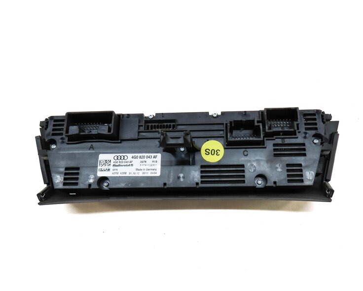 Thumbnail 6: 2012-2017 AUDI A6 S6 A7 S7 (C7 4G8) FRONT HEATER A/C TEMPERATURE CONTROL PANEL