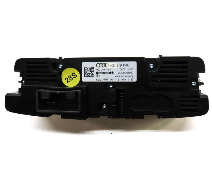 Thumbnail 6: 2012-2015 AUDI A6 A7 S6 S7 (C7 4G8) REAR HEATER A/C TEMPERATURE CONTROL PANEL