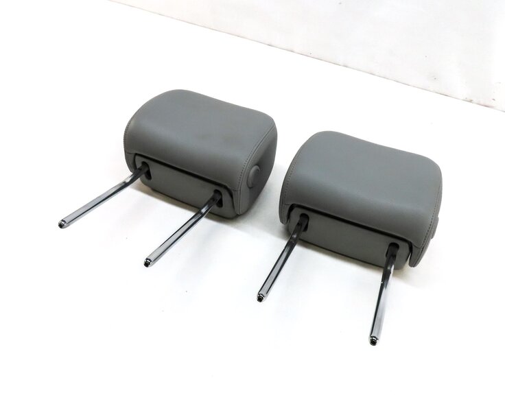 2012-2015 AUDI A6 A7 S6 S7 (C7 4G 4G8) FRONT LEFT & RIGHT HEADREST SET2 (GRAY)