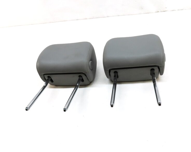 Thumbnail 2: 2012-2015 AUDI A6 A7 S6 S7 (C7 4G 4G8) FRONT LEFT & RIGHT HEADREST SET2 (GRAY)