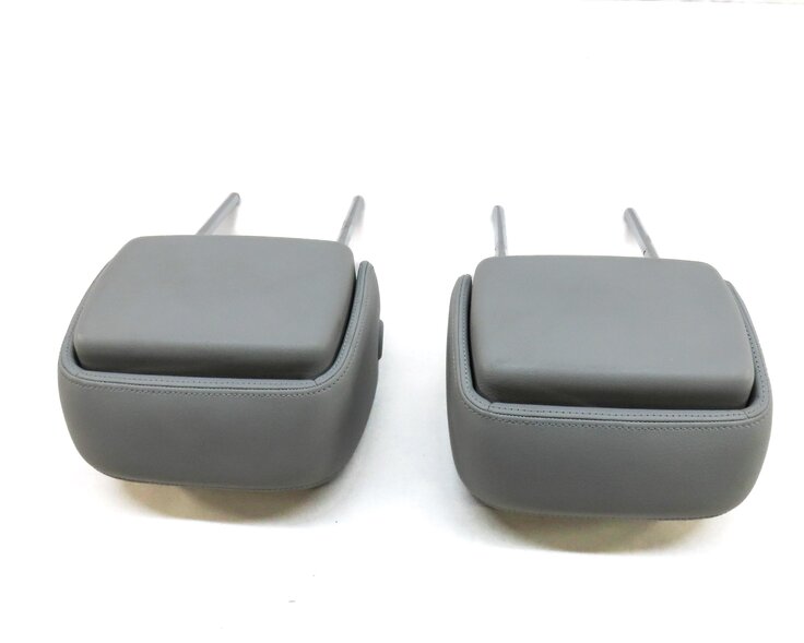 Thumbnail 5: 2012-2015 AUDI A6 A7 S6 S7 (C7 4G 4G8) FRONT LEFT & RIGHT HEADREST SET2 (GRAY)