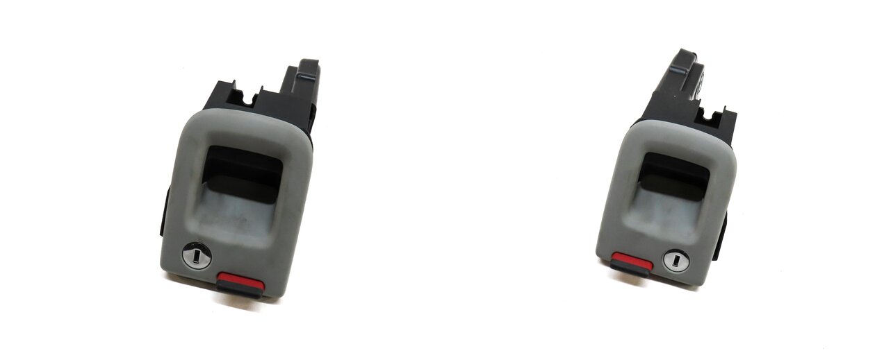 2013 AUDI A6 C7 REAR 2ND ROW LEFT & RIGHT SEAT LOCK LATCH RELEASE BUTTON (GREY)