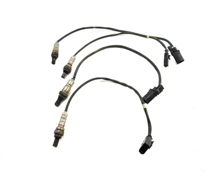 Thumbnail 2: 2013 AUDI A6 (C7) 3.0L SUPER CTUA ENGINE PRE & POST CAT O2 OXYGEN SENSOR SET 4