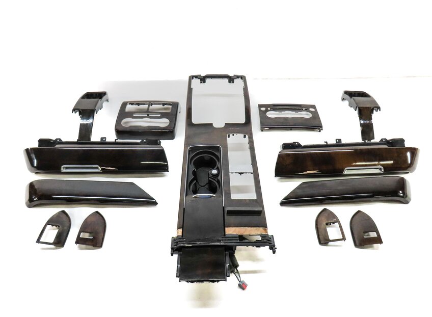 2014 LAND RANGE ROVER (L405) FRONT REAR SHADOW VENEER WALNUT WOOD TRIM SET 13