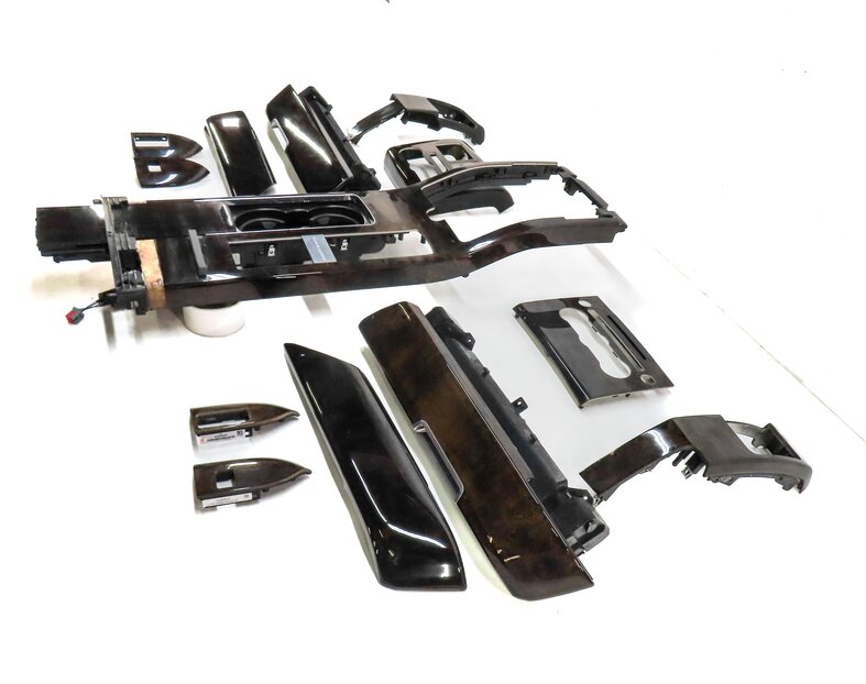 Thumbnail 21: 2014 LAND RANGE ROVER (L405) FRONT REAR SHADOW VENEER WALNUT WOOD TRIM SET 13