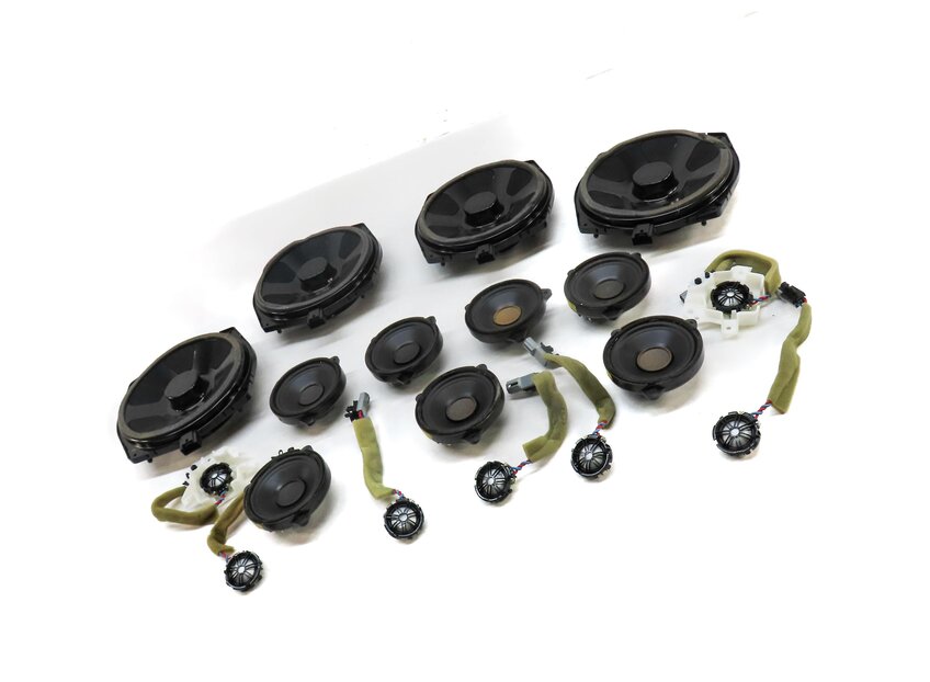 Thumbnail 17: 2014 LAND RANGE ROVER (L405) FRONT REAR LEFT RIGHT RADIO STEREO SPEAKER SET 18