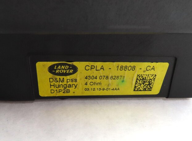 Thumbnail 5: 2014 LAND RANGE ROVER (L405) RADIO STEREO SUBWOOFER SPEAKER w/ BOX CPLA18808CA