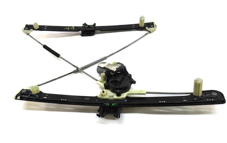 Thumbnail 4: 13-19 RANGE ROVER (L405) RIGHT FRONT PASSENGER DOOR WINDOW REGULATOR w/ MOTOR