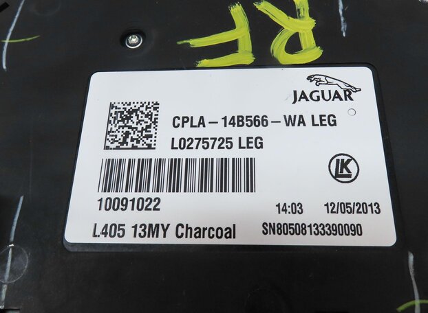 Thumbnail 6: 2014 LAND RANGE ROVER (L405) FRONT RIGHT PASSENGER SEAT ADJUST SWITCH (BLACK)