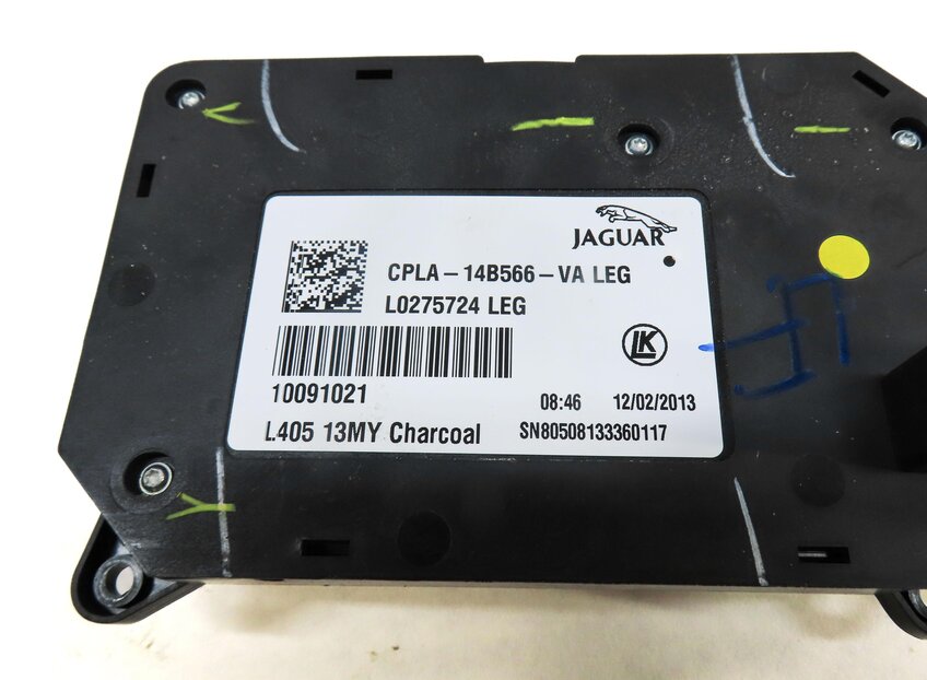 Thumbnail 6: 2014 LAND RANGE ROVER (L405) FRONT LEFT DRIVER SEAT ADJUST SWITCH (BLACK)