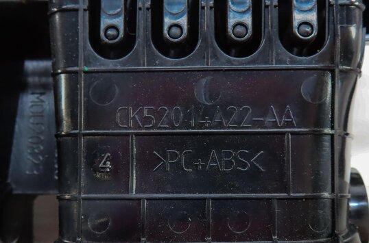 Thumbnail 6: 2014 LAND RANGE ROVER (L405) REAR CENTER CONSOLE A/C HEATER AIR VENT (SILVER)