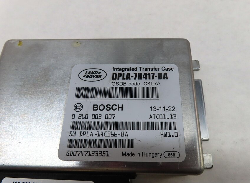 Thumbnail 4: 2014 LAND RANGE ROVER (L405) TRANSFER CASE CONTROL MODULE DPLA7H417BA