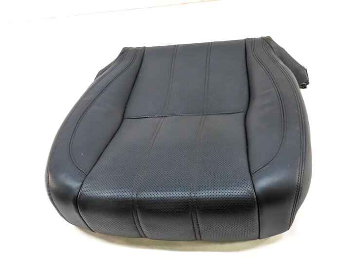 Thumbnail 2: 2014 LAND RANGE ROVER (L405) FRONT RIGHT LOWER HEATED SEAT CUSHION (EBONY BLACK)