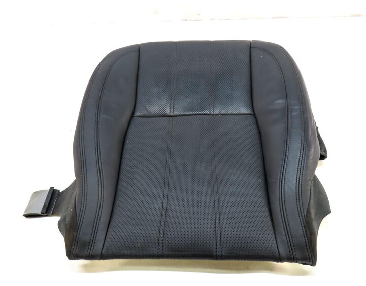 Thumbnail 4: 2014 LAND RANGE ROVER (L405) FRONT RIGHT LOWER HEATED SEAT CUSHION (EBONY BLACK)