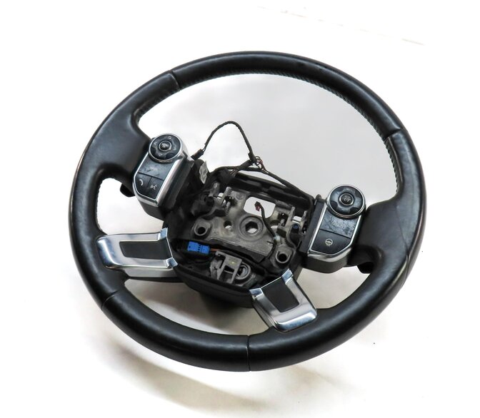 13-21 DISCOVERY RANGE ROVER (L405 L462) HEATED STEERING WHEEL w/ PADDLES (BLACK)