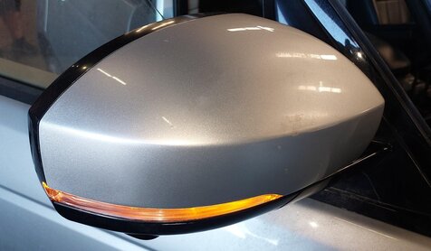 Thumbnail 2: 14-17 RANGE ROVER (L405) RIGHT AUTODIM BLIND SPOT CAMERA DOOR MIRROR (SILVER)