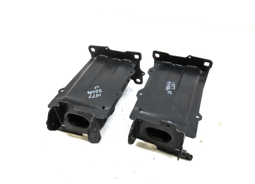 2003-2008 BMW Z4 (E85) FRONT LEFT & RIGHT SUN VISOR SUNVISOR SET (BLACK LEATHER)