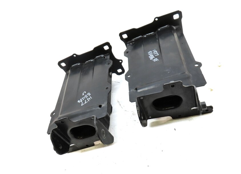 Thumbnail 3: 2003-2008 BMW Z4 (E85) FRONT LEFT & RIGHT SUN VISOR SUNVISOR SET (BLACK LEATHER)