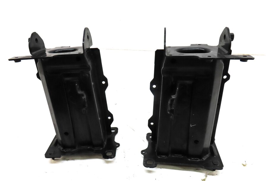 Thumbnail 4: 2003-2008 BMW Z4 (E85) FRONT LEFT & RIGHT SUN VISOR SUNVISOR SET (BLACK LEATHER)