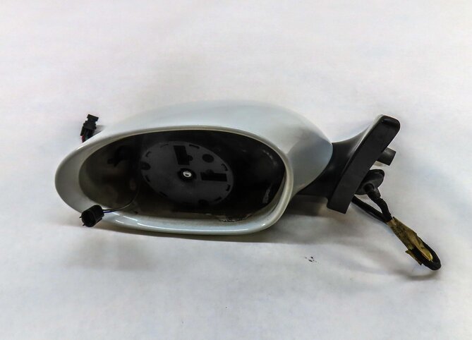 Thumbnail 2: 03-08 BMW Z4 E85 LEFT DRIVER HEATED AUTODIM DOOR MIRROR ALPINE WHITE (NO GLASS)