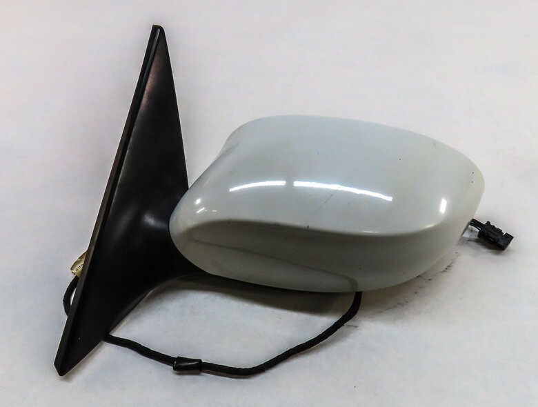 Thumbnail 5: 03-08 BMW Z4 E85 LEFT DRIVER HEATED AUTODIM DOOR MIRROR ALPINE WHITE (NO GLASS)