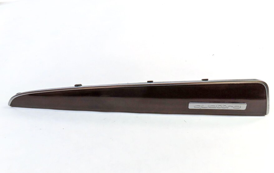 Thumbnail 12: 2012 AUDI Q5 (B8 8R) FRONT REAR DOOR DASH CONSOLE NATURAL WALNUT TRIM SET 6