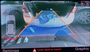 Thumbnail 2: 08-17 AUDI A4 S4 A5 S5 A7 S7 Q3 Q5 (B8 C7 4G8 8K 8T 8R) TRUNK HANDLE w/ CAMERA