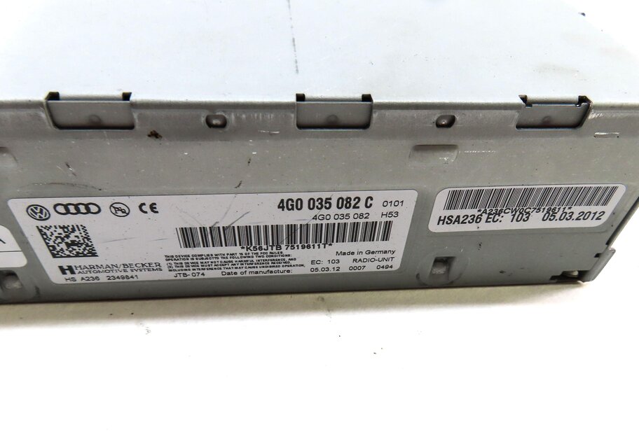 Thumbnail 5: 2009-2017 AUDI A4 A5 Q3 Q5 Q7 S5 S6 (B8 C6 8K 8T 8R 8U 4L) RADIO RECEIVER MODULE