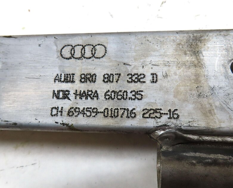 Thumbnail 8: 09-17 AUDI Q5 SQ5 (B8 8R) REAR LEFT & RIGHT BUMPER REINFORCEMENT BRACKET SET 2
