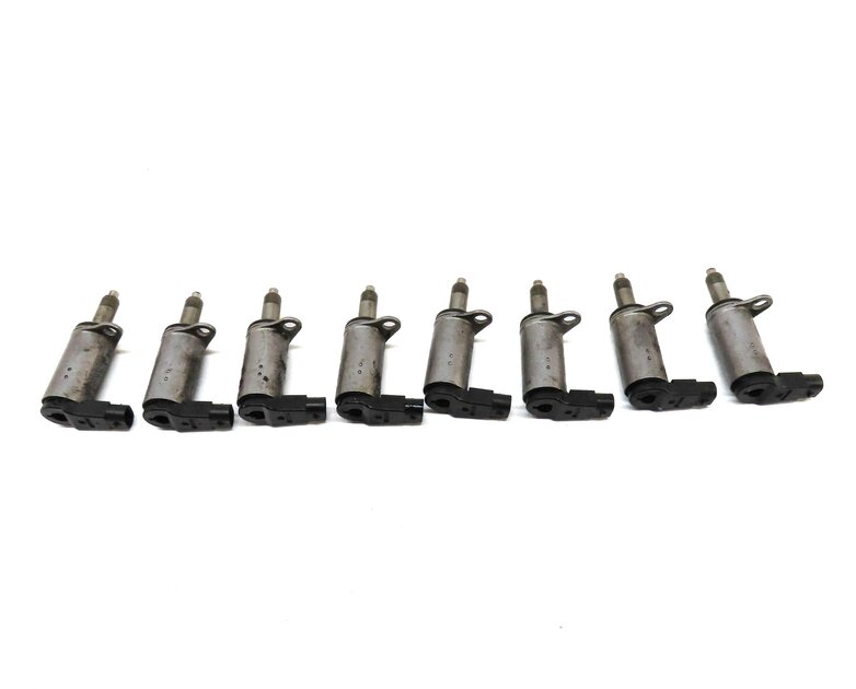 Thumbnail 2: 2012 AUDI Q5 (B8 8R) 2.0L TURBO CAEB ENGINE CAMSHAFT VALVE SOLENOID SET 8