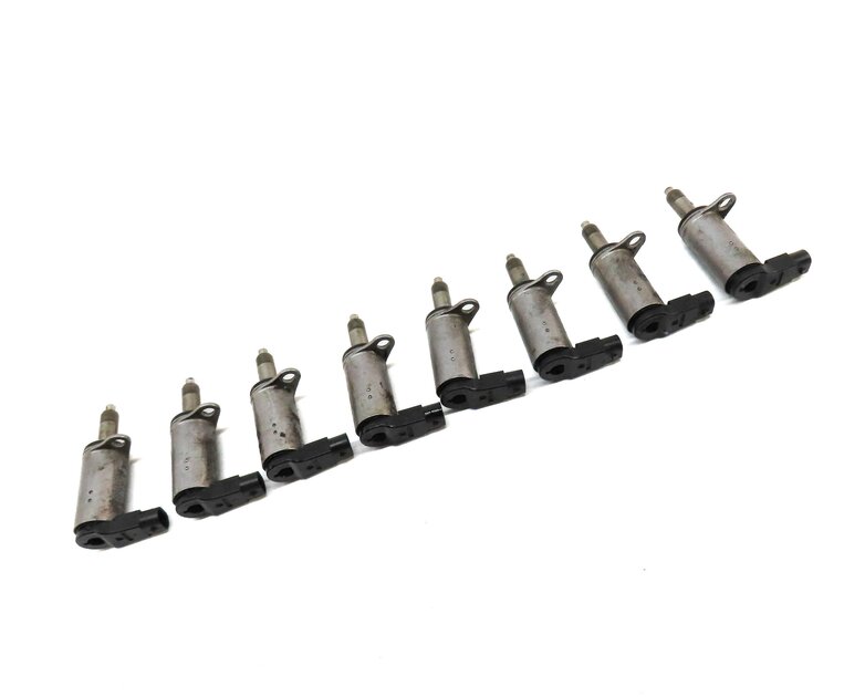 Thumbnail 3: 2012 AUDI Q5 (B8 8R) 2.0L TURBO CAEB ENGINE CAMSHAFT VALVE SOLENOID SET 8