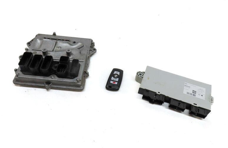 2013 BMW 535i (F10) 3.0L N55 CAS 4 BODY IMMOBILIZER ENGINE MODULE & KEY FOB SET