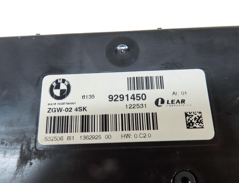 Thumbnail 4: 2013 BMW 535i (F10) CENTRAL LOCKING GATEWAY CONTROL MODULE 61359291450