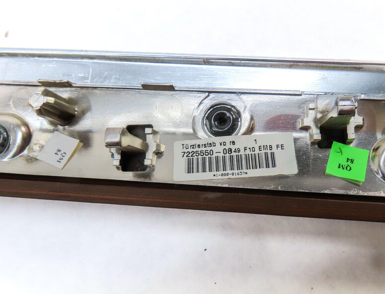 Thumbnail 22: 2013 BMW 535i (F10) FRONT REAR LEFT RIGHT SUPERIOR ASH WOOD (04B5) TRIM SET 7