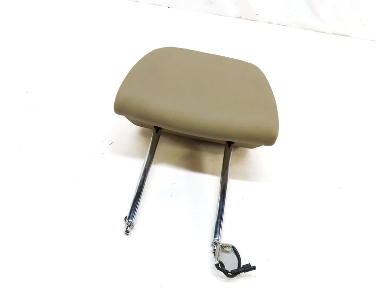 2011-2013 BMW 5 SERIES (F10) FRONT RIGHT PASSENGER SEAT HEADREST (BEIGE LEATHER)