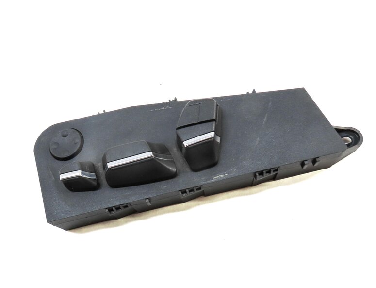 Thumbnail 3: 2013 BMW 535i (F10) FRONT LEFT DRIVER SEAT ADJUST SWITCH w/ LUMBAR (BLACK)