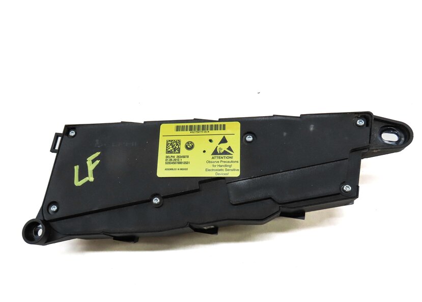 Thumbnail 5: 2013 BMW 535i (F10) FRONT LEFT DRIVER SEAT ADJUST SWITCH w/ LUMBAR (BLACK)