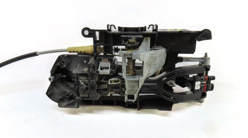 Thumbnail 5: 09-19 BMW 5 6 7 SERIES (F01 F07 F10 F12) RIGHT FRONT COMFORT DOOR HANDLE HAVANNA